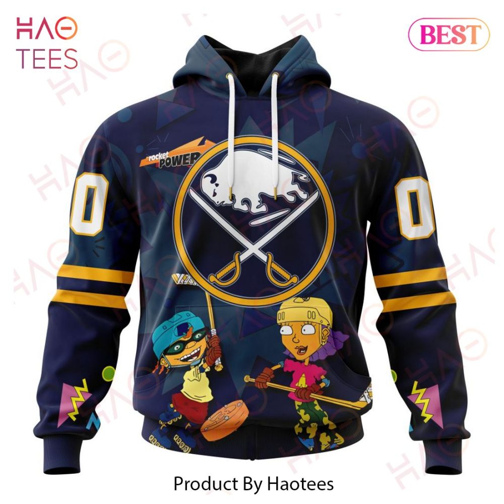 Nhl Buffalo Sabres Specialized For Rocket Power 3D Hoodie