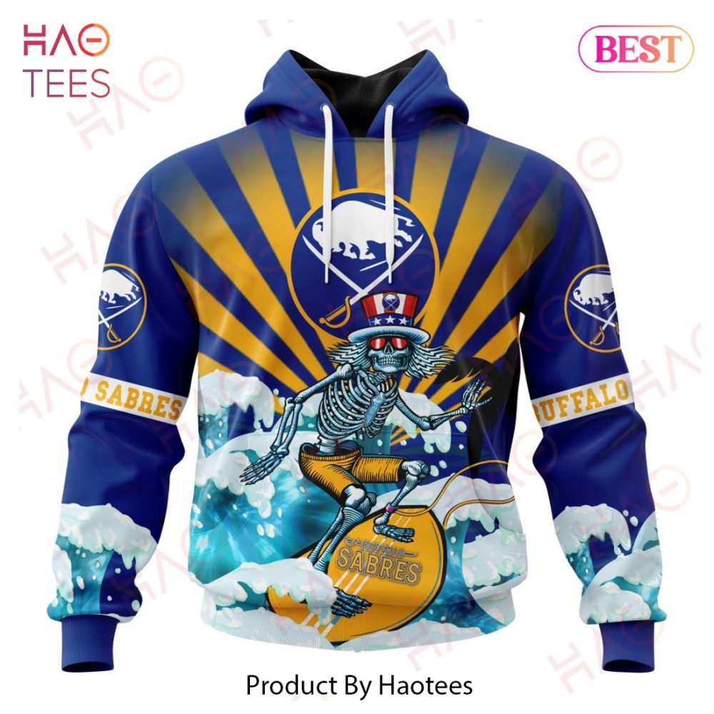 Nhl Buffalo Sabres Specialized Kits For The Grateful Dead Hoodie
