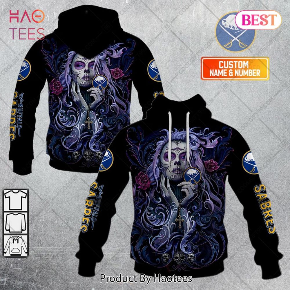 Nhl Buffalo Sabres Tattoo Girl Artwork 2023 Hoodie, T-Shirt, Zip Hoodie, Sweatshirt