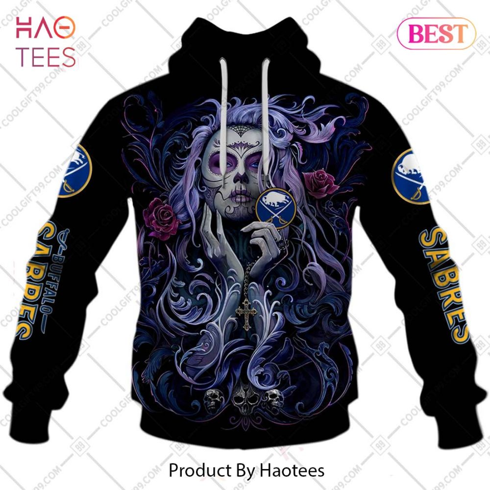 Nhl Buffalo Sabres Tattoo Girl Artwork 2023 Hoodie, T-Shirt, Zip Hoodie, Sweatshirt - Image 2