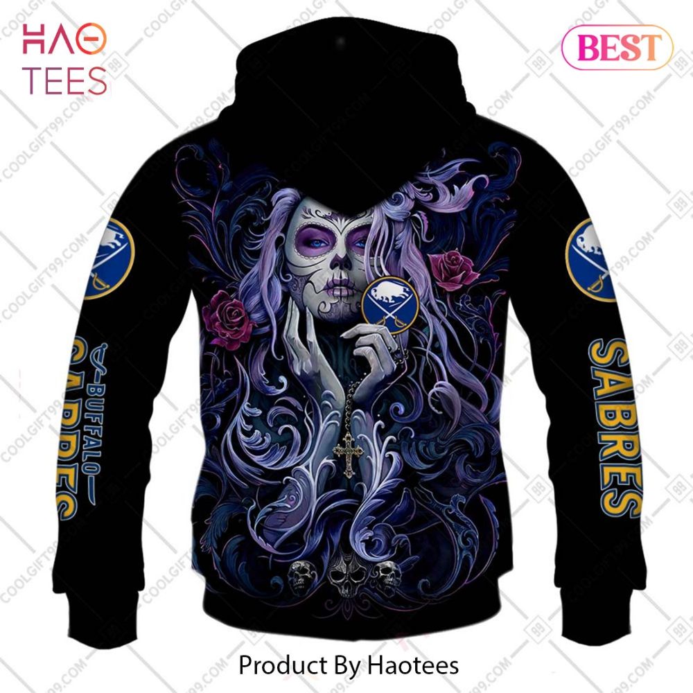 Nhl Buffalo Sabres Tattoo Girl Artwork 2023 Hoodie, T-Shirt, Zip Hoodie, Sweatshirt - Image 6