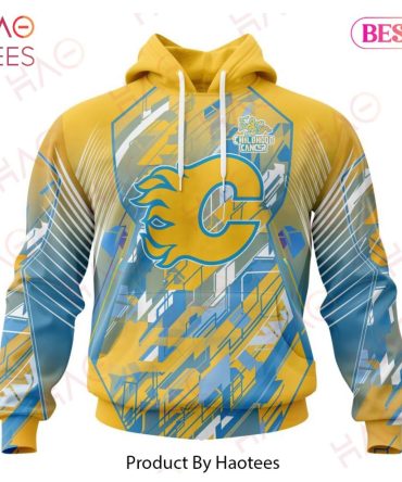Nhl Calgary Flames Specialized Design Fearless Against Childhood Cancers 3D Hoodie