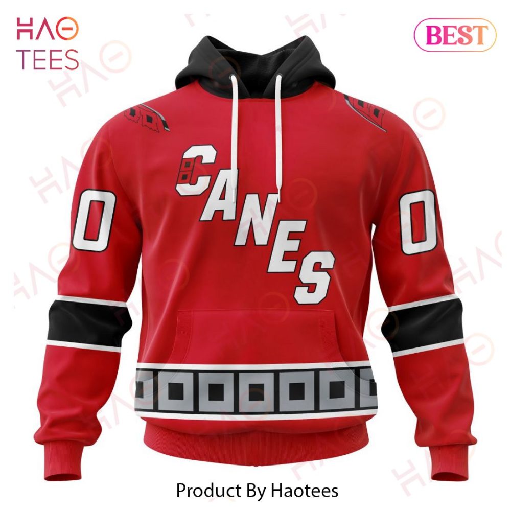 Nhl Carolina Hurricanes Reverse Retro Kits Hoodie