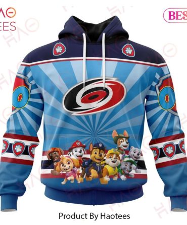 Nhl Carolina Hurricanes Special Paw Patrol Kits Hoodie