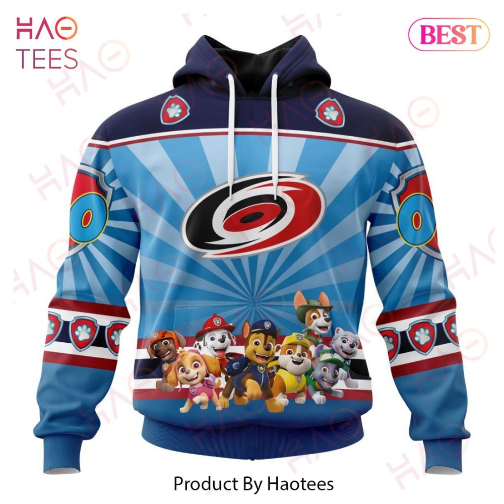 Nhl Carolina Hurricanes Special Paw Patrol Kits Hoodie