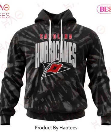 Nhl Carolina Hurricanes Special Retro Vintage Tie - Dye Hoodie