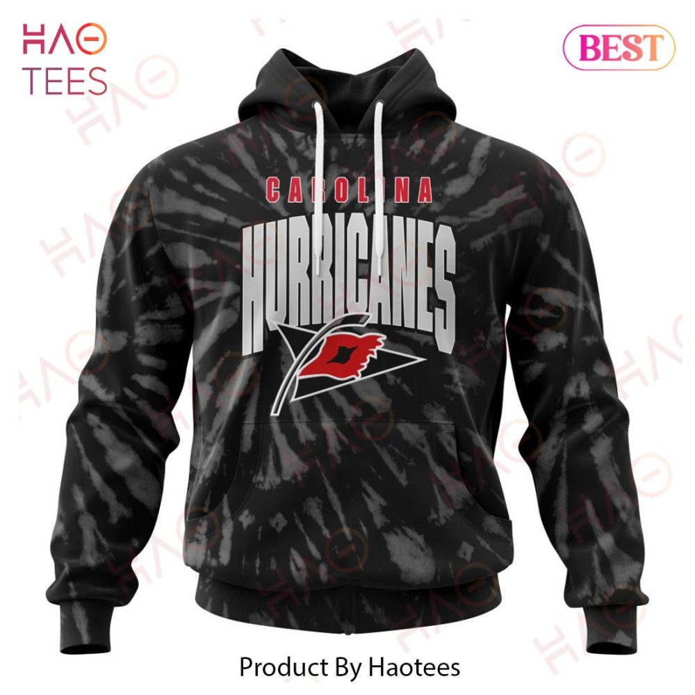 Nhl Carolina Hurricanes Special Retro Vintage Tie - Dye Hoodie