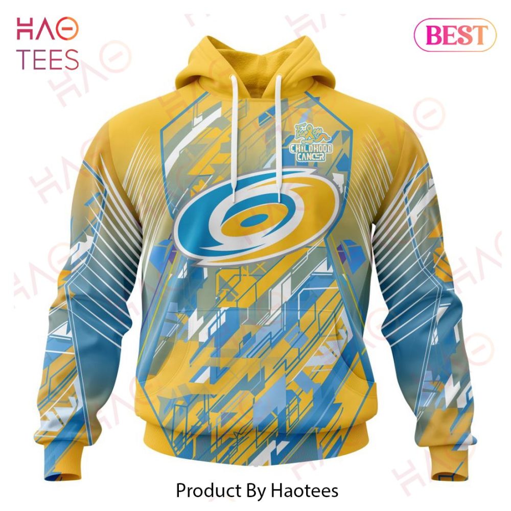 Nhl Carolina Hurricanes Specialized Design Fearless Against Childhood Cancers 3D Hoodie