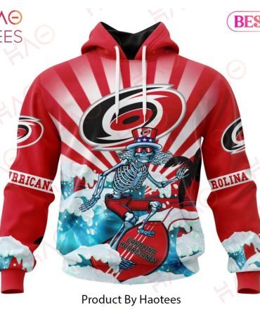 Nhl Carolina Hurricanes Specialized Kits For The Grateful Dead Hoodie
