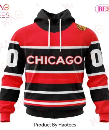 Nhl Chicago Blackhawks Reverse Retro Kits Hoodie
