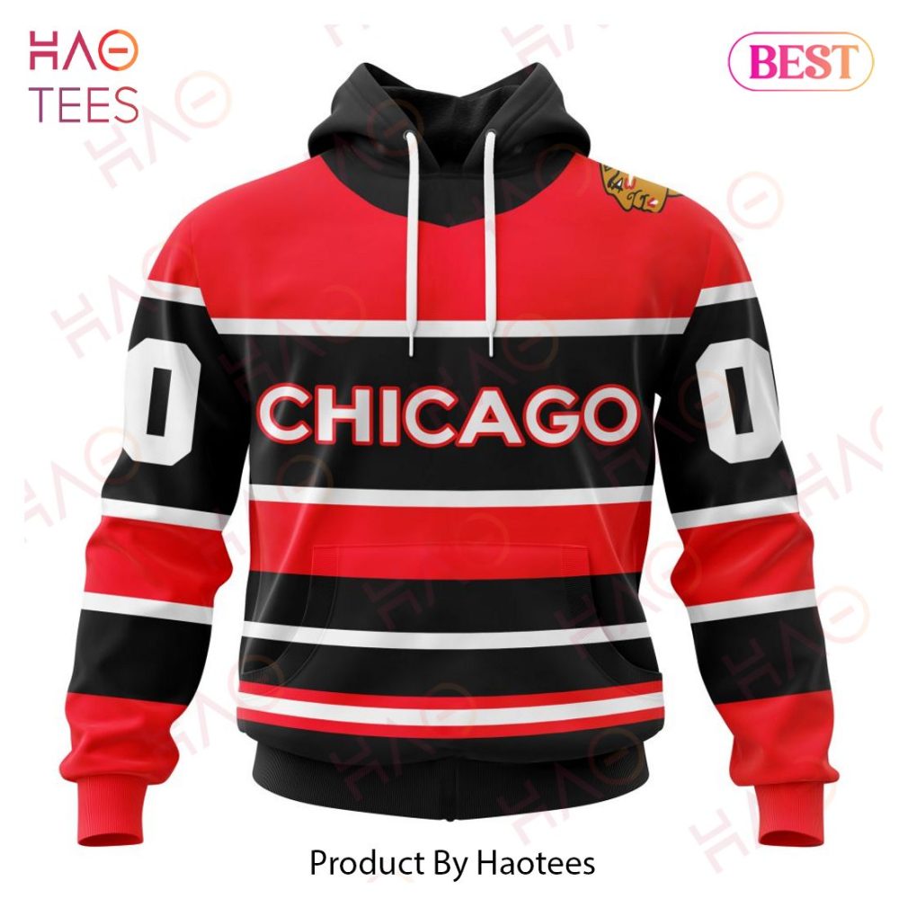 Nhl Chicago Blackhawks Reverse Retro Kits Hoodie