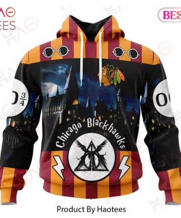 Nhl Chicago Blackhawks Special Design With Harry Potter Theme 3D Hoodie