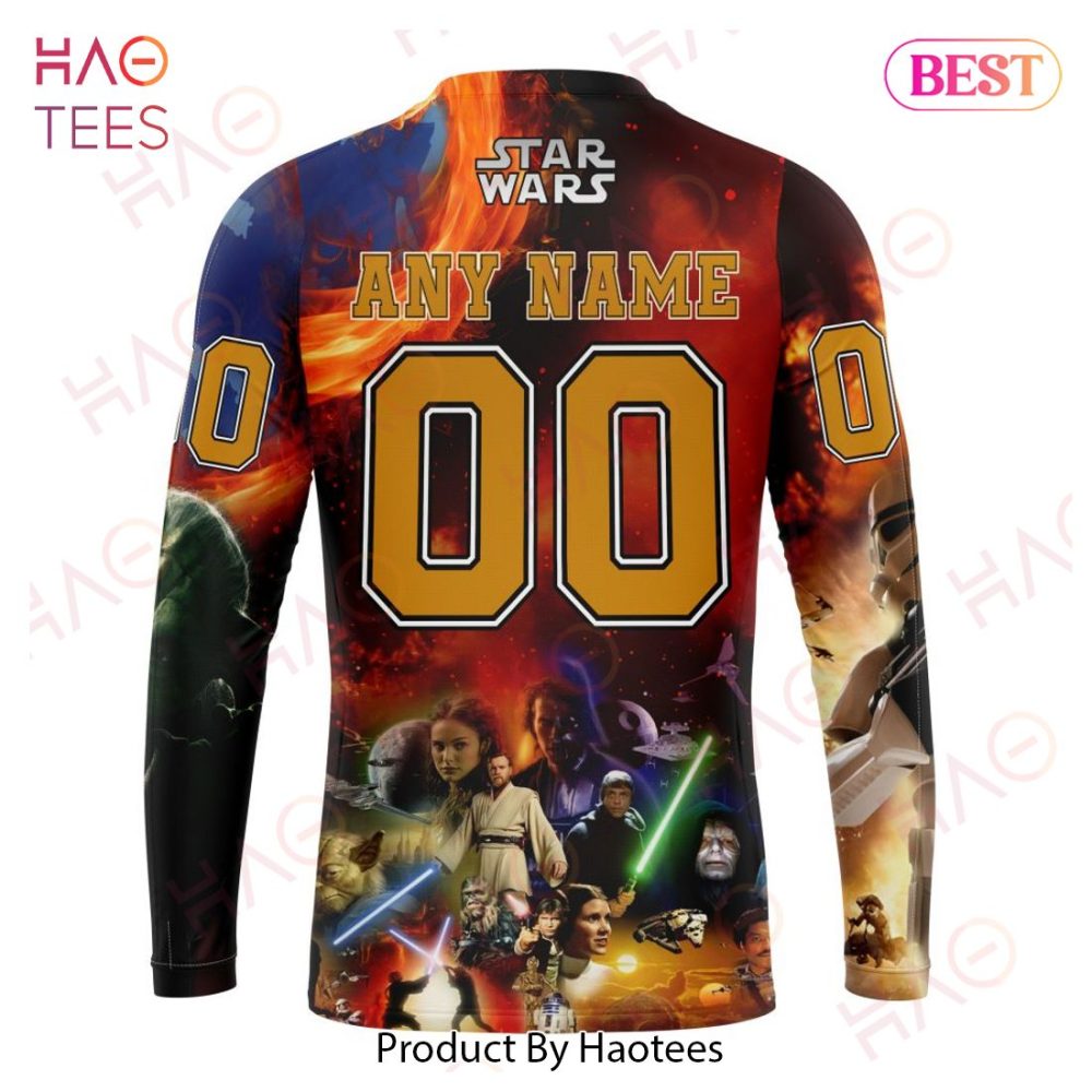 Nhl Chicago Blackhawks Specialized Design X Star War Hoodie - Image 7