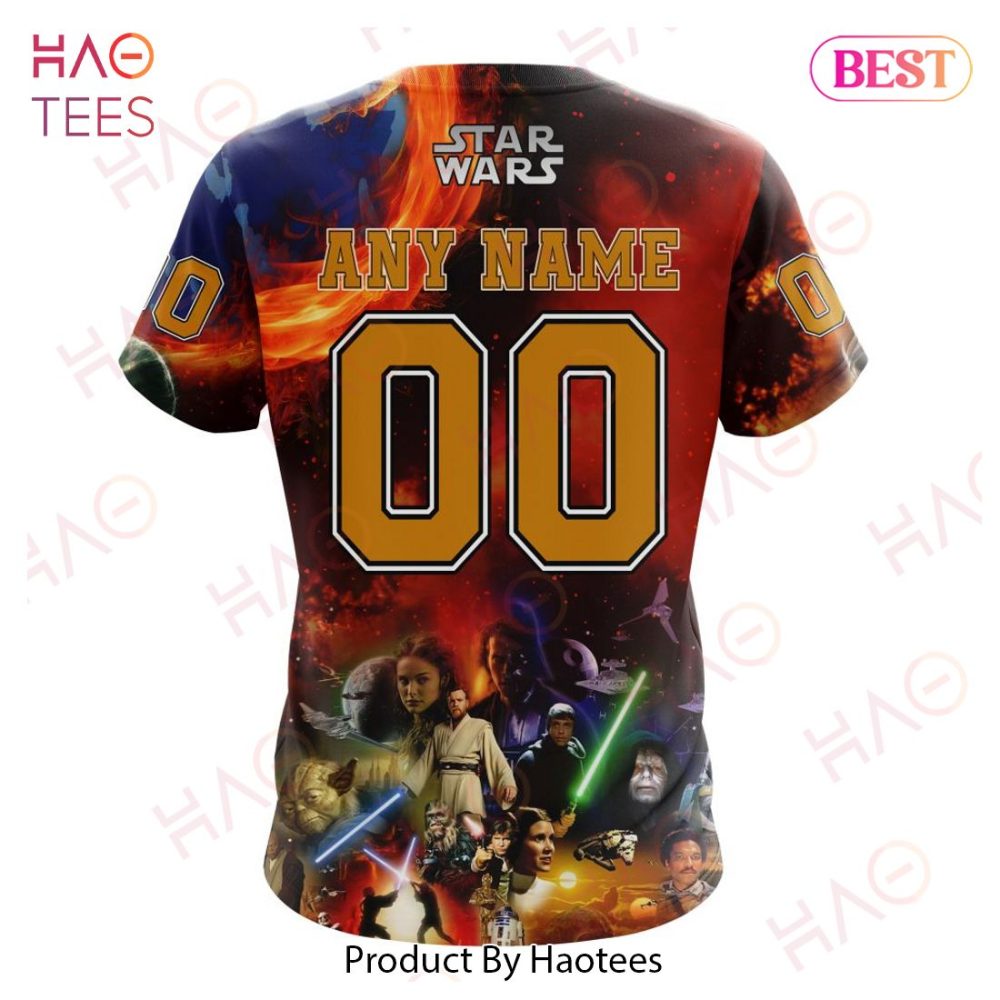 Nhl Chicago Blackhawks Specialized Design X Star War Hoodie - Image 9