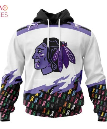 Nhl Chicago Blackhawks, Specialized Kits In October We Stand Together We Can Beat Cancer