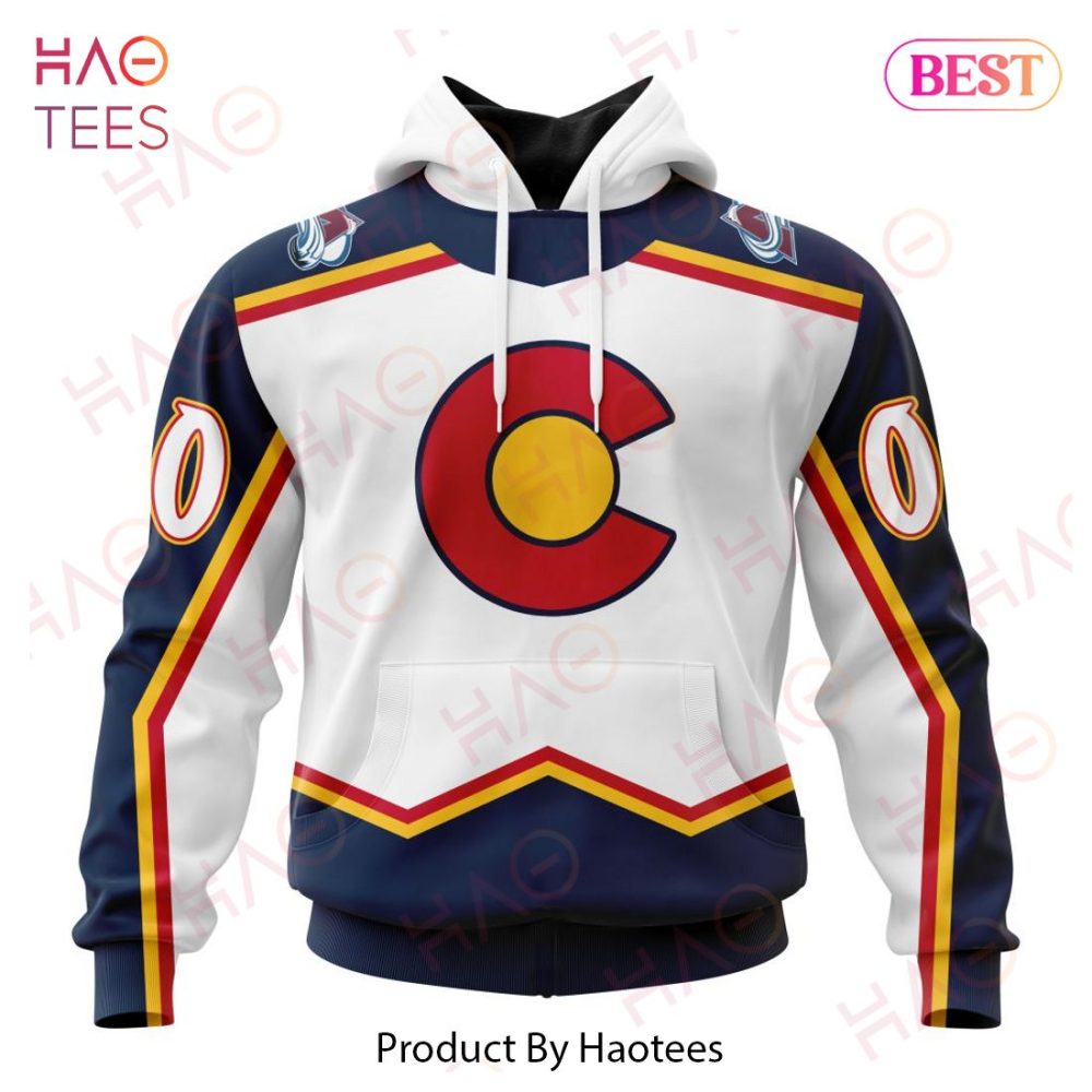 Nhl Colorado Avalanche Reverse Retro Kits Hoodie