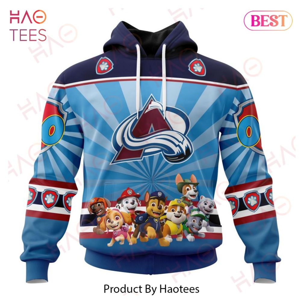 Nhl Colorado Avalanche Special Paw Patrol Kits Hoodie