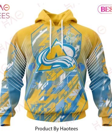 Nhl Colorado Avalanche Specialized Design Fearless Against Childhood Cancers 3D Hoodie
