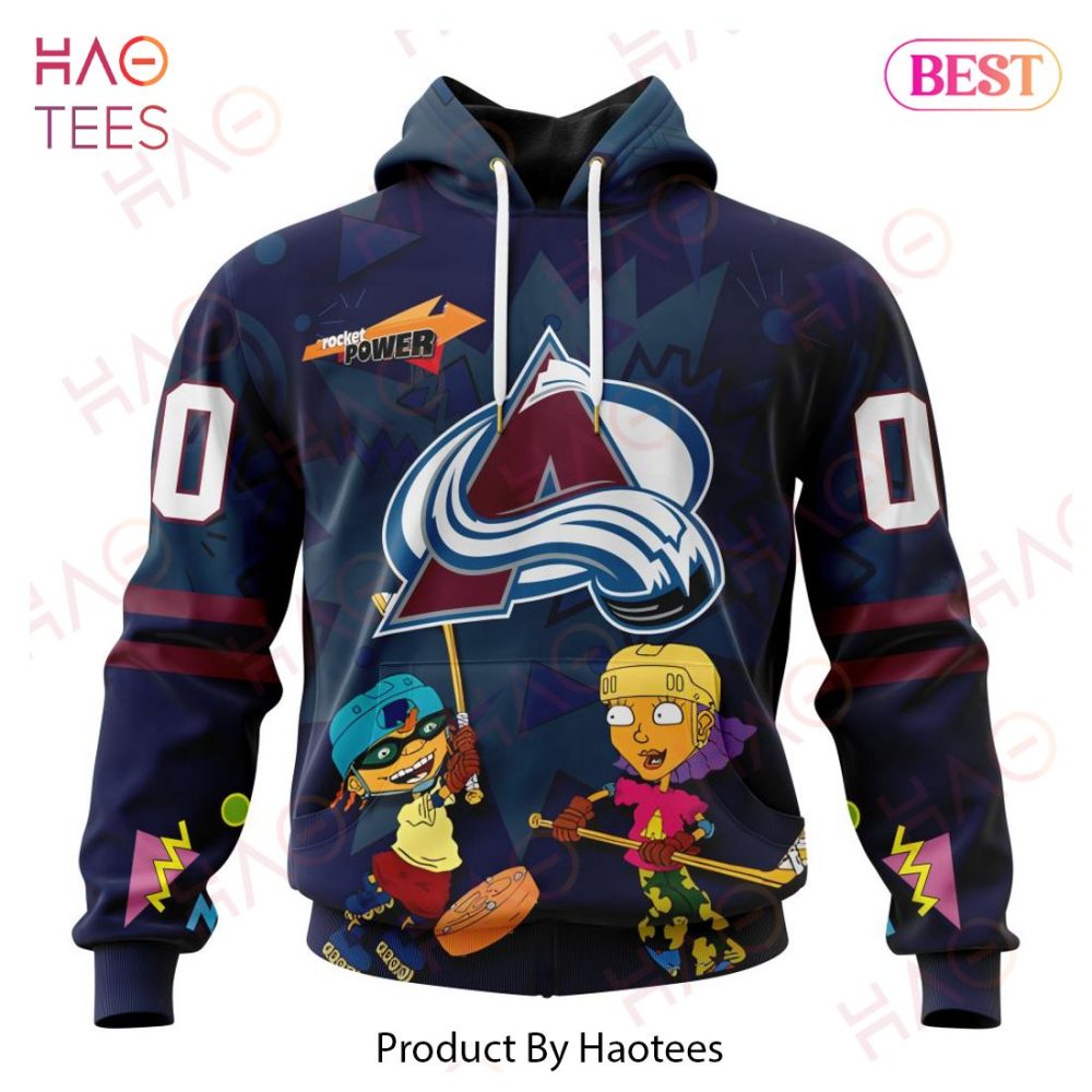 Nhl Colorado Avalanche Specialized For Rocket Power 3D Hoodie