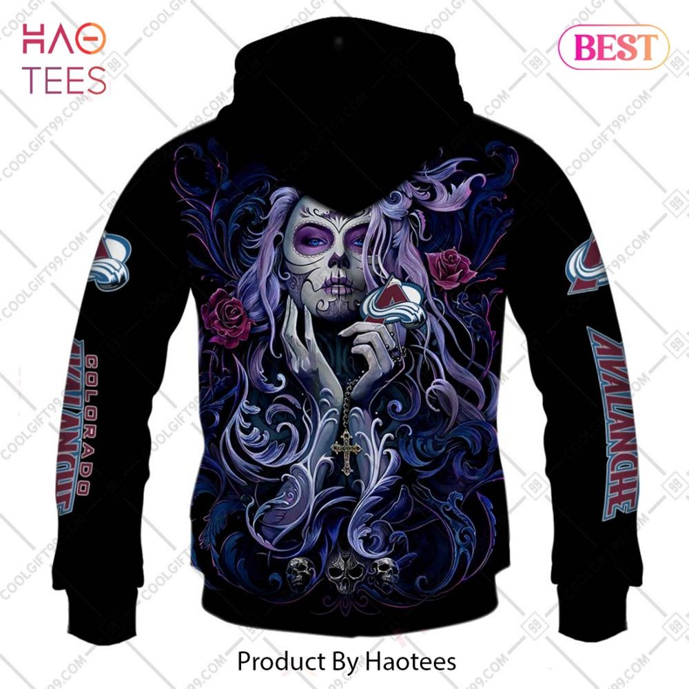 Nhl Colorado Avalanche Tattoo Girl Artwork 2023 Hoodie, T-Shirt, Zip Hoodie, Sweatshirt - Image 6