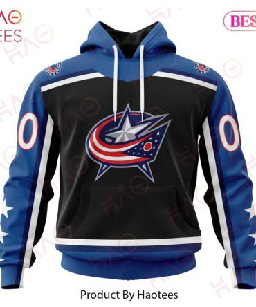 Nhl Columbus Blue Jackets Reverse Retro Kits Hoodie