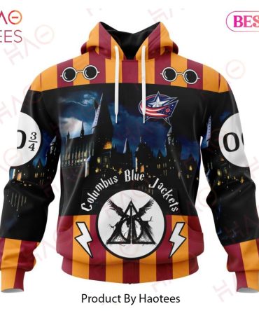 Nhl Columbus Blue Jackets Special Design With Harry Potter Theme 3D Hoodie