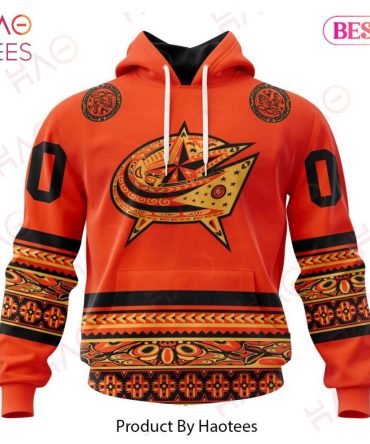 Nhl Columbus Blue Jackets Specialized National Day For Truth And Reconciliation 3D Hoodie