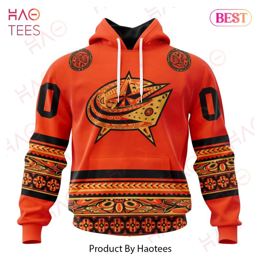 Nhl Columbus Blue Jackets Specialized National Day For Truth And Reconciliation 3D Hoodie