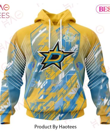 Nhl Dallas Stars Specialized Design Fearless Against Childhood Cancers 3D Hoodie