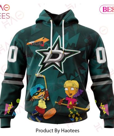 Nhl Dallas Stars Specialized For Rocket Power 3D Hoodie