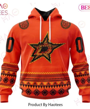 Nhl Dallas Stars Specialized National Day For Truth And Reconciliation 3D Hoodie