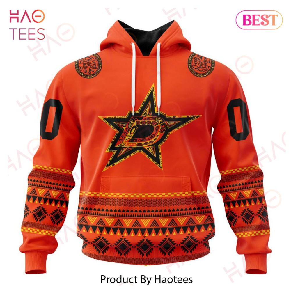 Nhl Dallas Stars Specialized National Day For Truth And Reconciliation 3D Hoodie