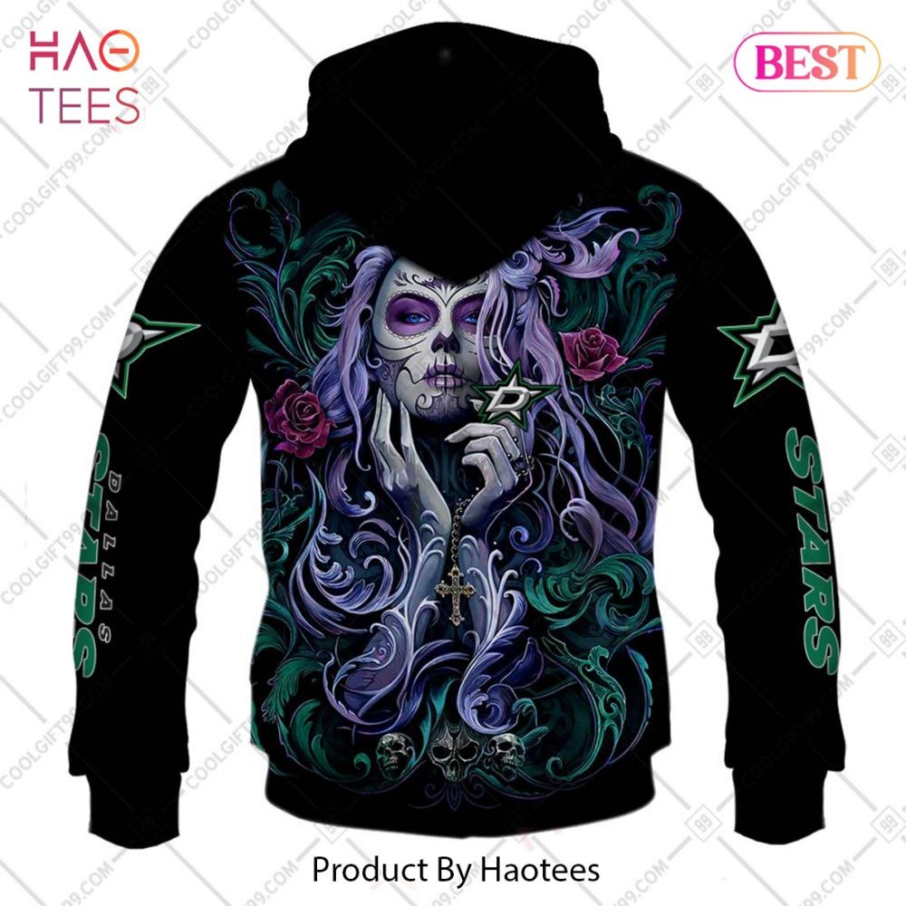 Nhl Dallas Stars Tattoo Girl Artwork 2023 Hoodie, T-Shirt, Zip Hoodie, Sweatshirt - Image 6