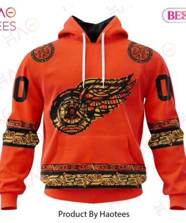 Nhl Detroit Red Wings Specialized National Day For Truth And Reconciliation 3D Hoodie