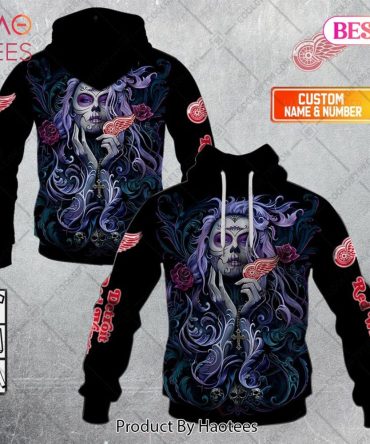 Nhl Detroit Red Wings Tattoo Girl Artwork 2023 Hoodie, T-Shirt, Zip Hoodie, Sweatshirt