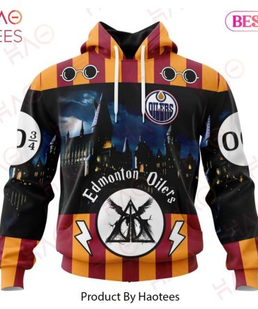Nhl Edmonton Oilers Special Design With Harry Potter Theme 3D Hoodie