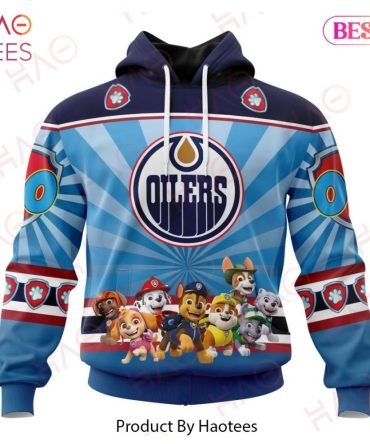 Nhl Edmonton Oilers Special Paw Patrol Kits Hoodie