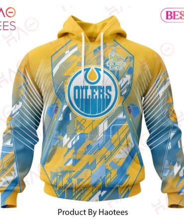 Nhl Edmonton Oilers Specialized Design Fearless Against Childhood Cancers 3D Hoodie
