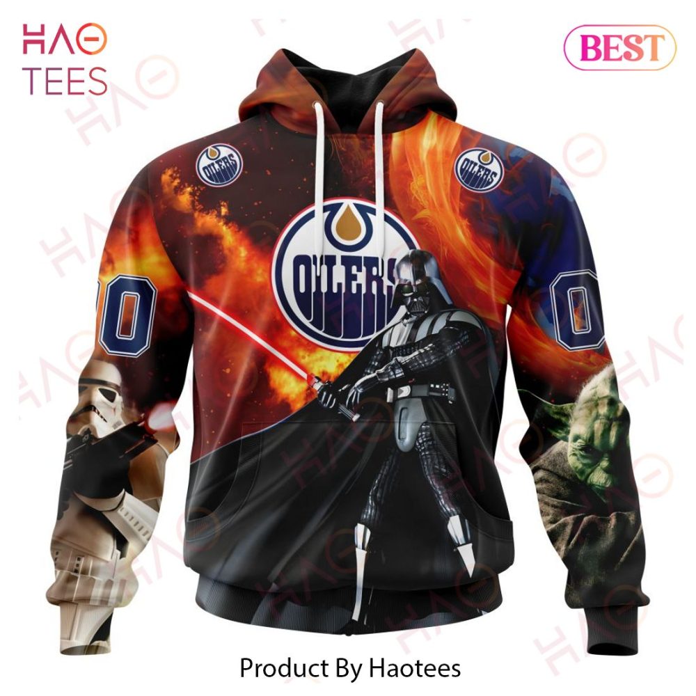 Nhl Edmonton Oilers Specialized Design X Star War Hoodie