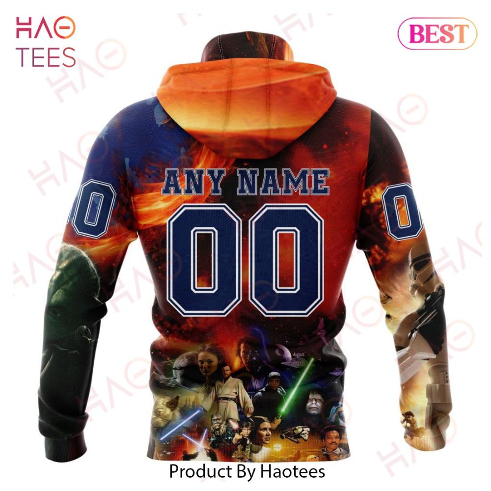 Nhl Edmonton Oilers Specialized Design X Star War Hoodie - Image 5