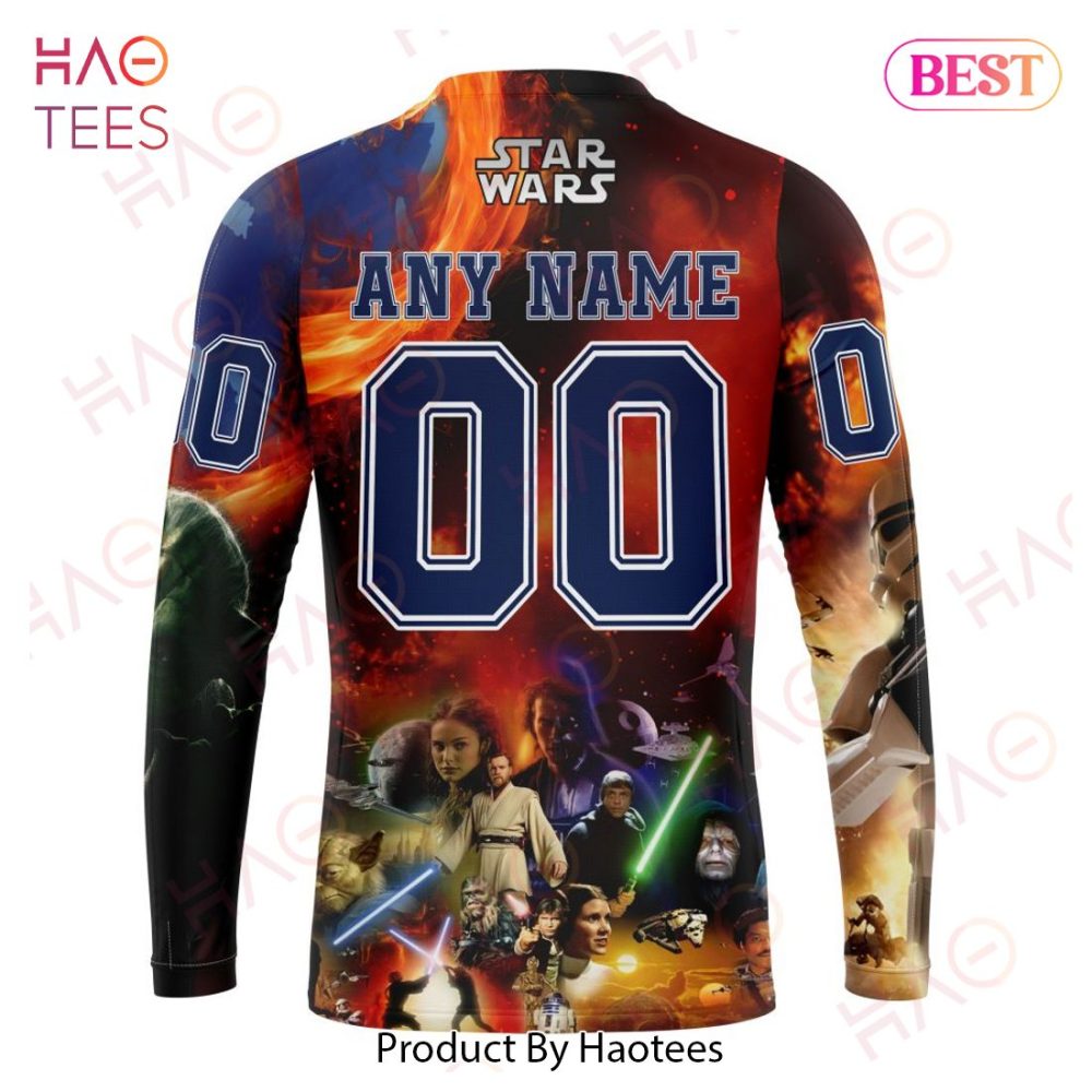 Nhl Edmonton Oilers Specialized Design X Star War Hoodie - Image 7