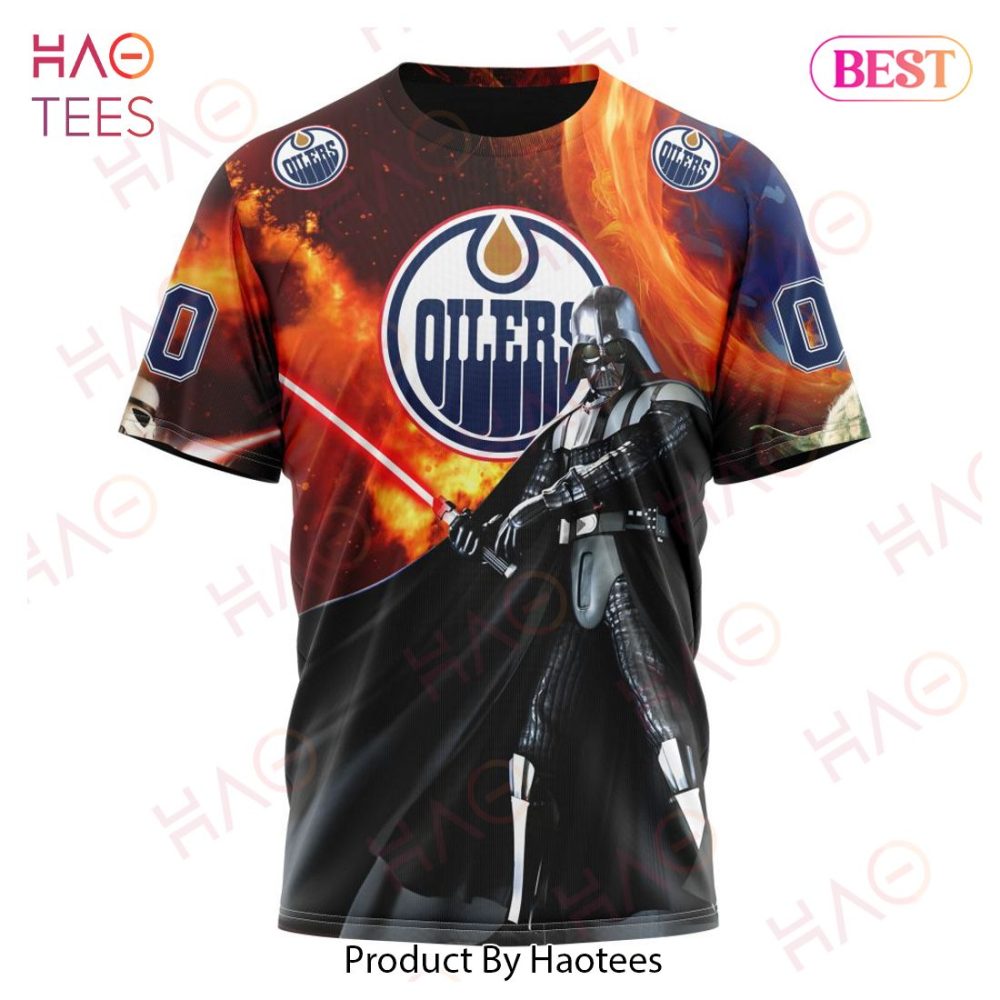 Nhl Edmonton Oilers Specialized Design X Star War Hoodie - Image 8