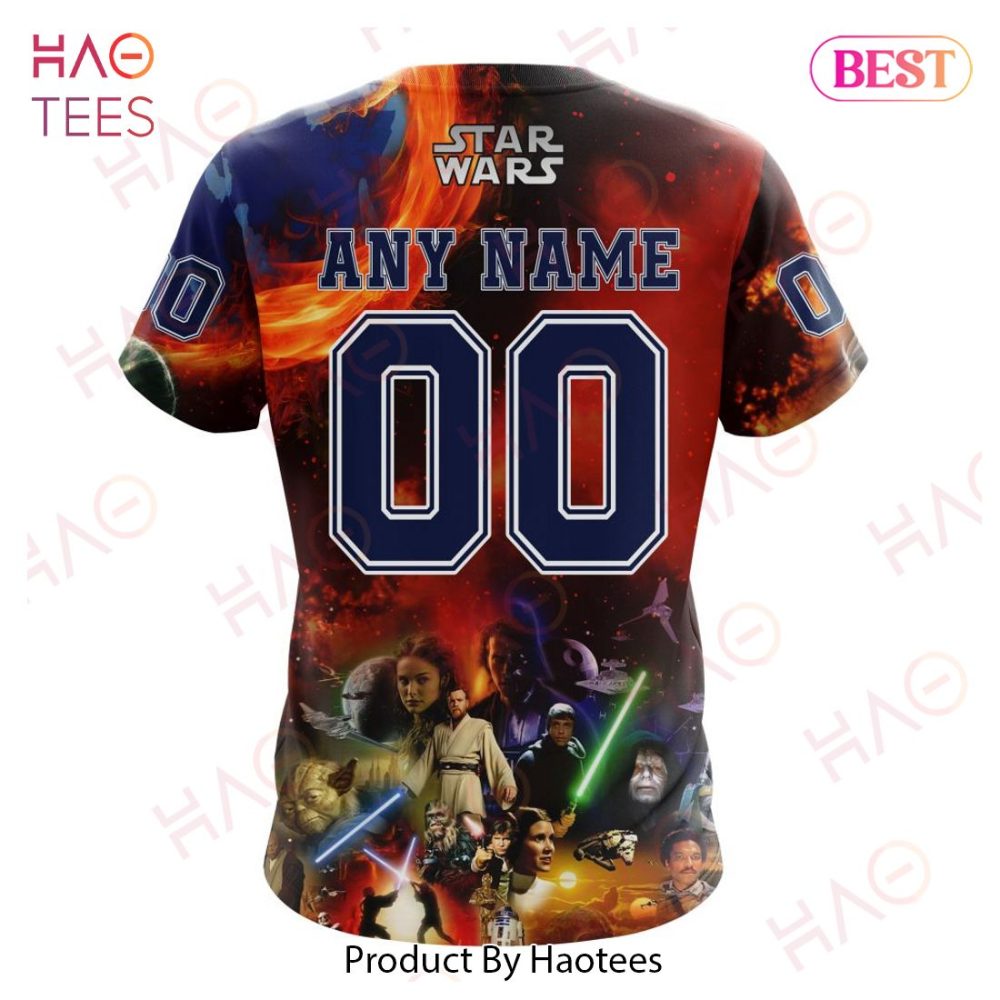 Nhl Edmonton Oilers Specialized Design X Star War Hoodie - Image 9