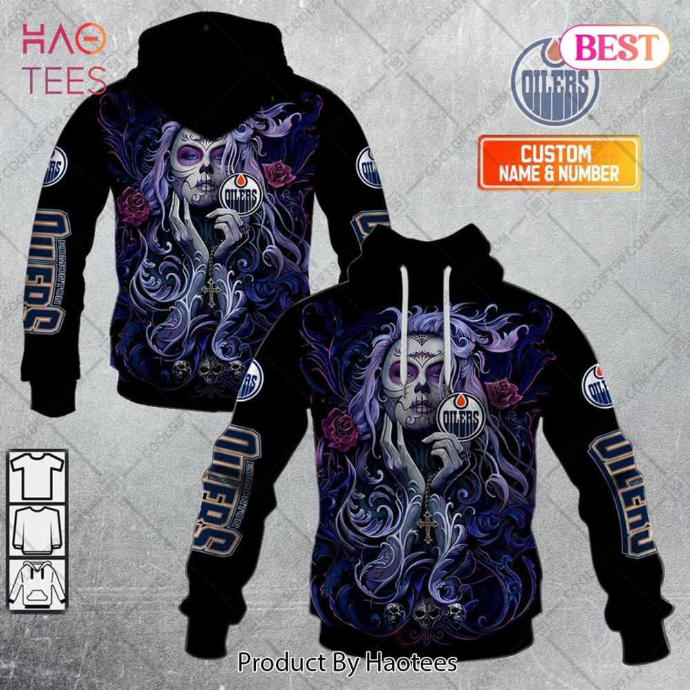 Nhl Edmonton Oilers Tattoo Girl Artwork 2023 Hoodie, T-Shirt, Zip Hoodie, Sweatshirt