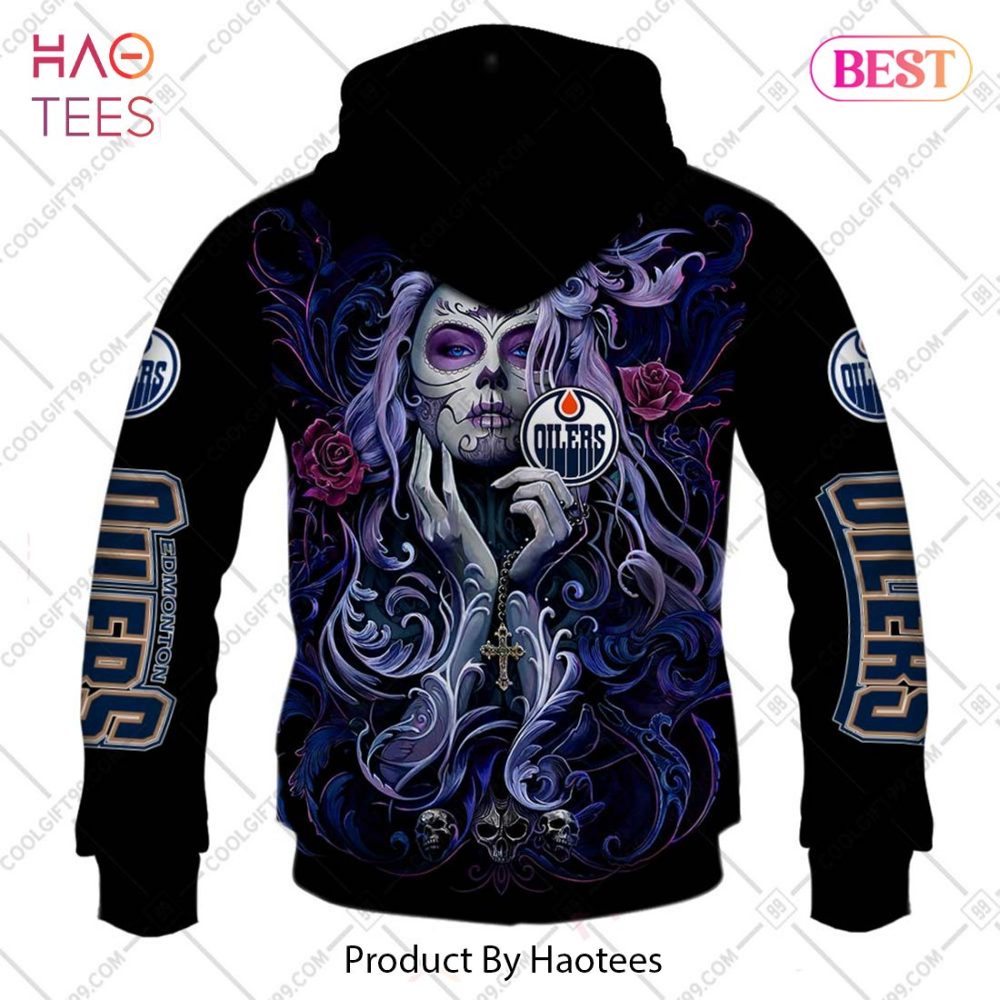Nhl Edmonton Oilers Tattoo Girl Artwork 2023 Hoodie, T-Shirt, Zip Hoodie, Sweatshirt - Image 6