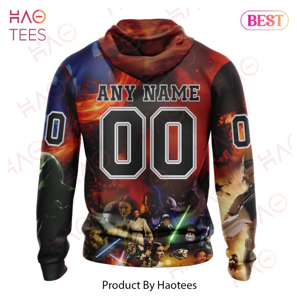 Nhl Los Angeles Kings Specialized Design X Star War Hoodie - Image 3