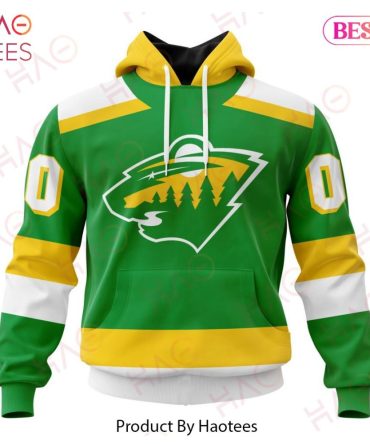 Nhl Minnesota Wild Reverse Retro Kits Hoodie