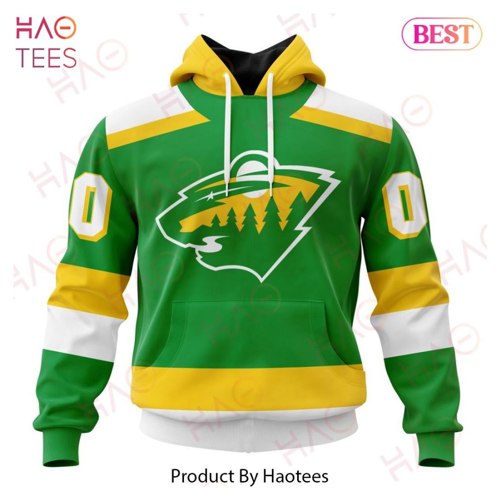 Nhl Minnesota Wild Reverse Retro Kits Hoodie