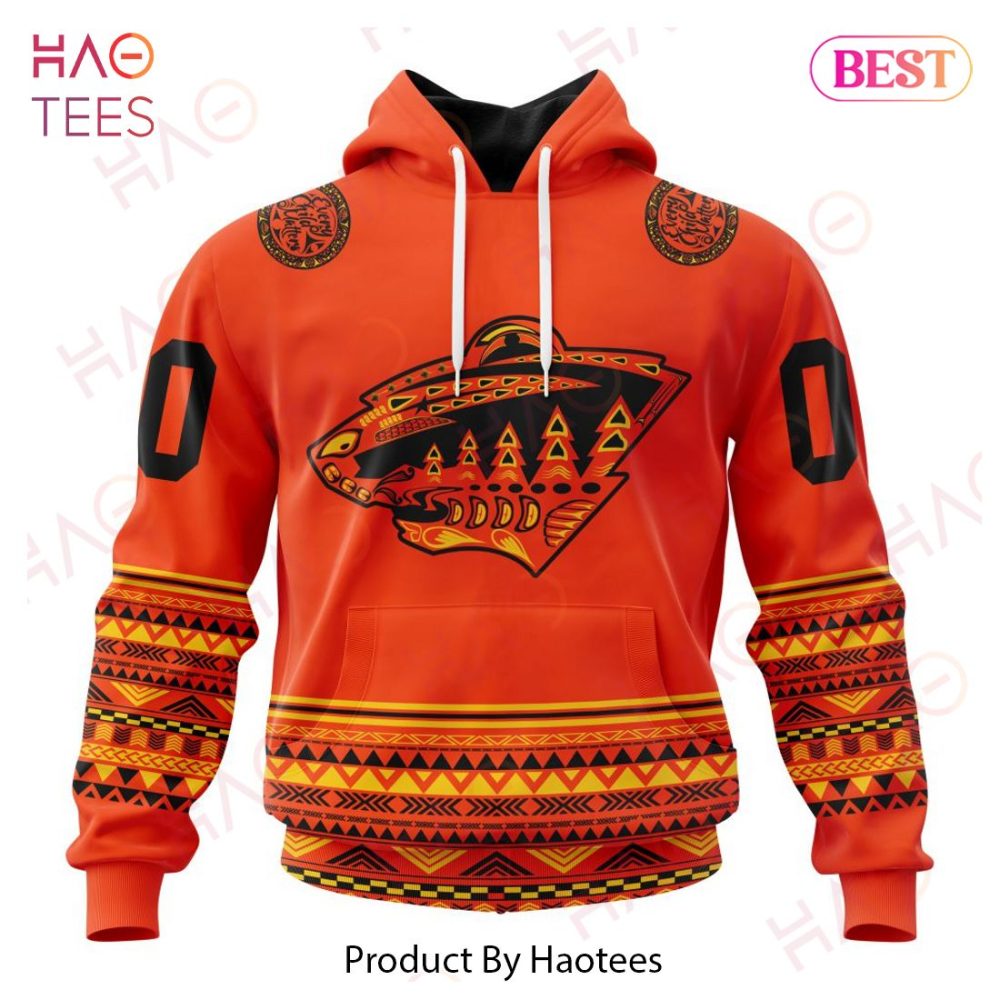 Nhl Minnesota Wild Specialized National Day For Truth And Reconciliation 3D Hoodie