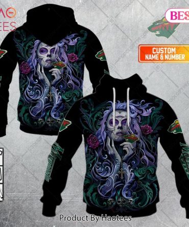 Nhl Minnesota Wild Tattoo Girl Artwork 2023 Hoodie, T-Shirt, Zip Hoodie, Sweatshirt